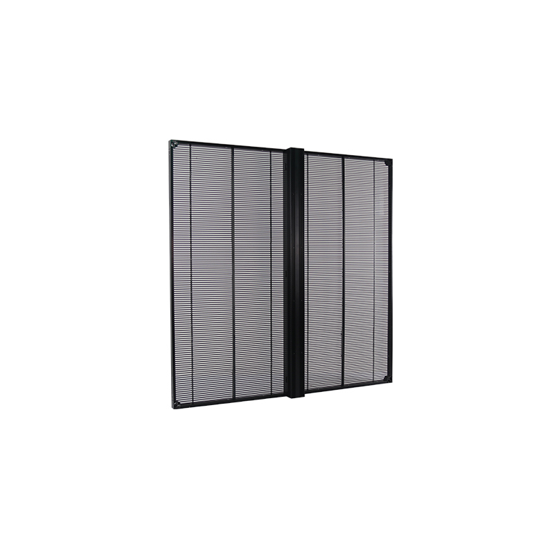 Customized New Design Full Color HD LED Transparent Grille Display Screen LED Grid Grilles Screen