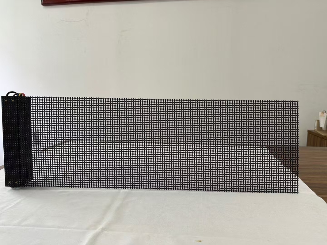 High Brightness Indoor Thin Panel Holographic Transparent LED Advertising Screen for Window Glass