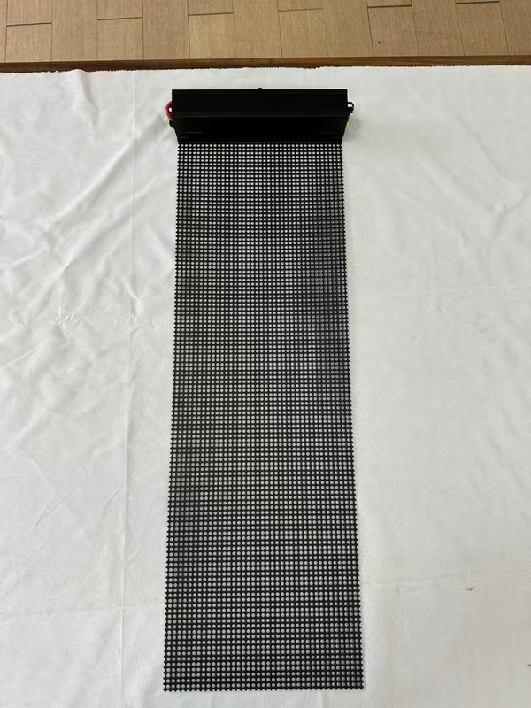 High Brightness Holographic Invisible Screen Indoor Transparent LED Screen for Glass Window