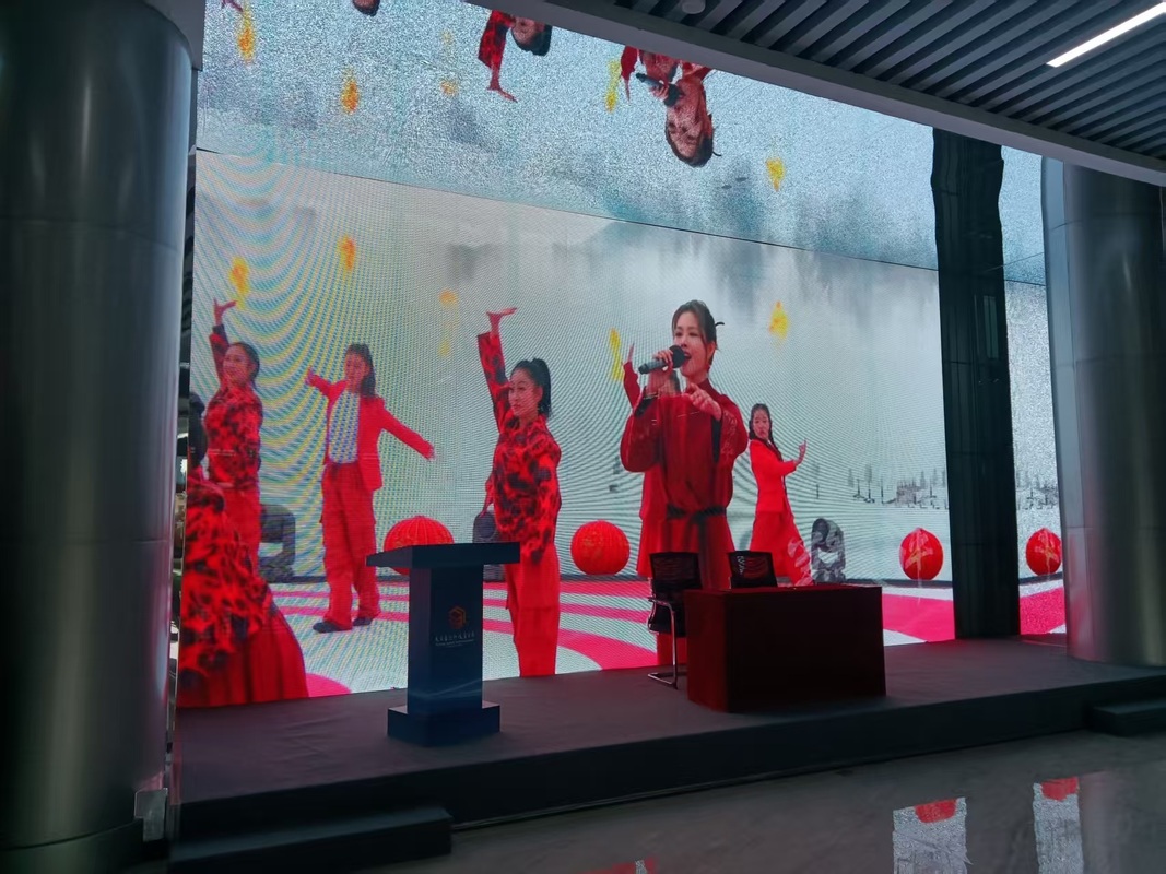 Low Price Customized Full Color Outdoor Transparent LED Grille Screen Waterproof Grid LED Screen