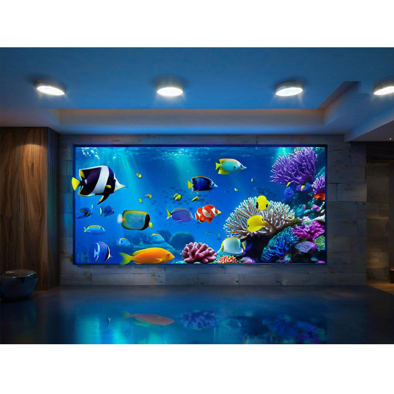 Immersive Interactive 3D Volumetric P3 Indoor Outdoor LED Video Wall Advertising Screen