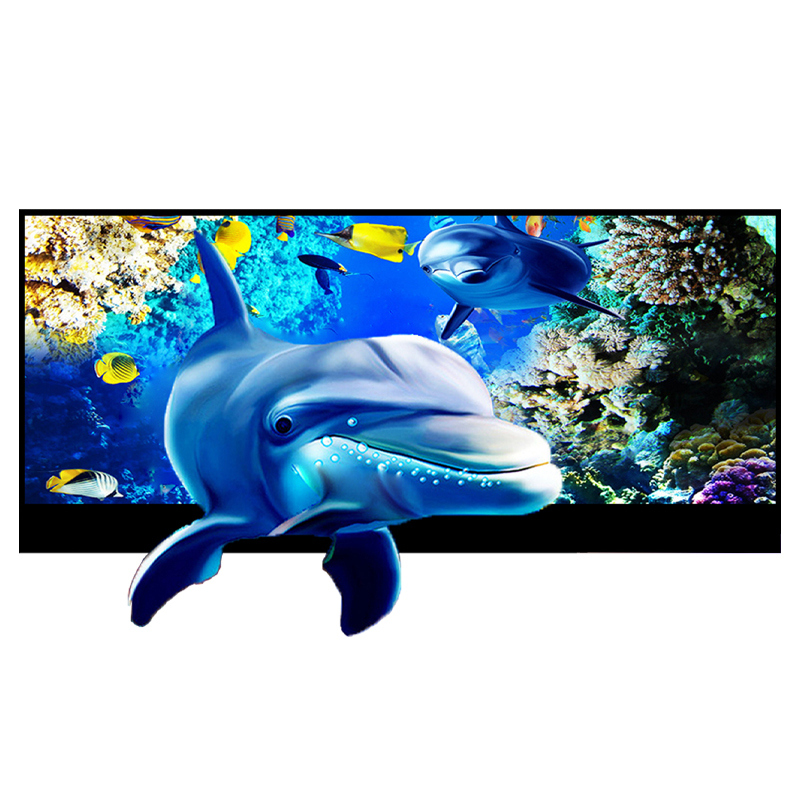 3D Virtual Exhibition Hall 3D Cinema Aviation 8K 3D Big Screen LED Video Wall Screen Display Panel