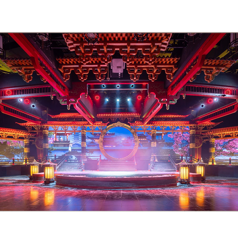 3D Virtual Exhibition Hall 3D Cinema Aviation 8K 3D Big Screen LED Video Wall Screen Display Panel