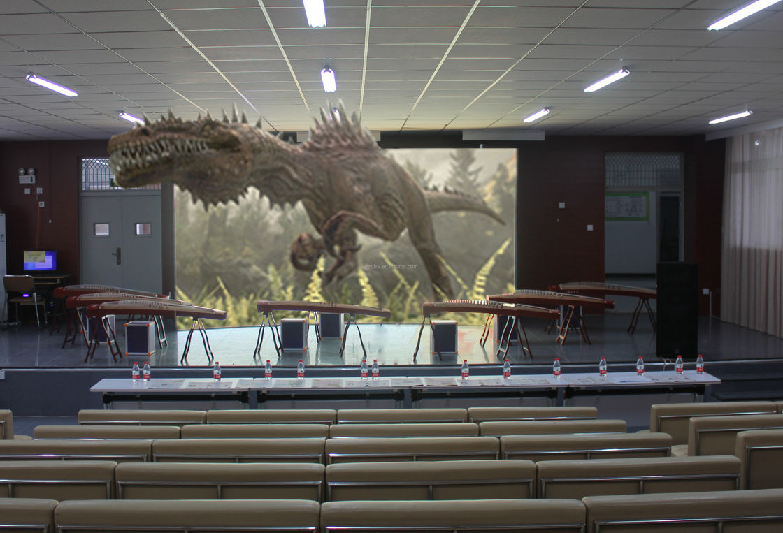 Three Dimensional Interactive Intelligent Teaching Laboratory Research Full Color 3D Indoor LED Display Screen