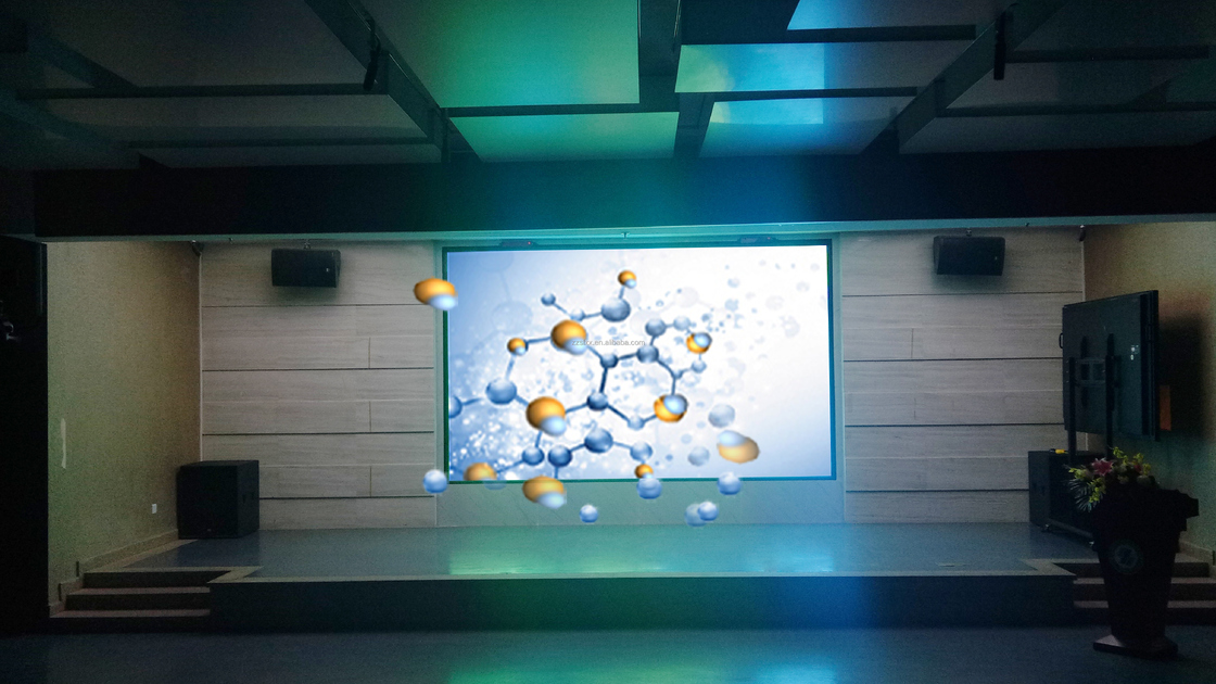 Three Dimensional Interactive Intelligent Teaching Laboratory Research Full Color 3D Indoor LED Display Screen