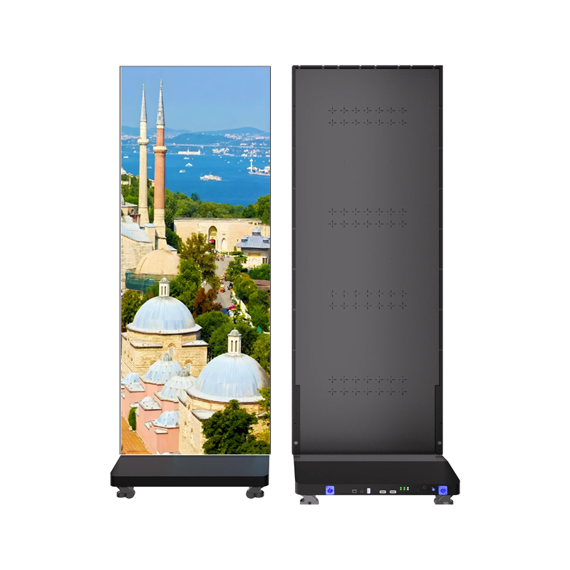 Hot Selling Customized Digital Signage Indoor Advertising Screen Foldable Poster LED Display Screen