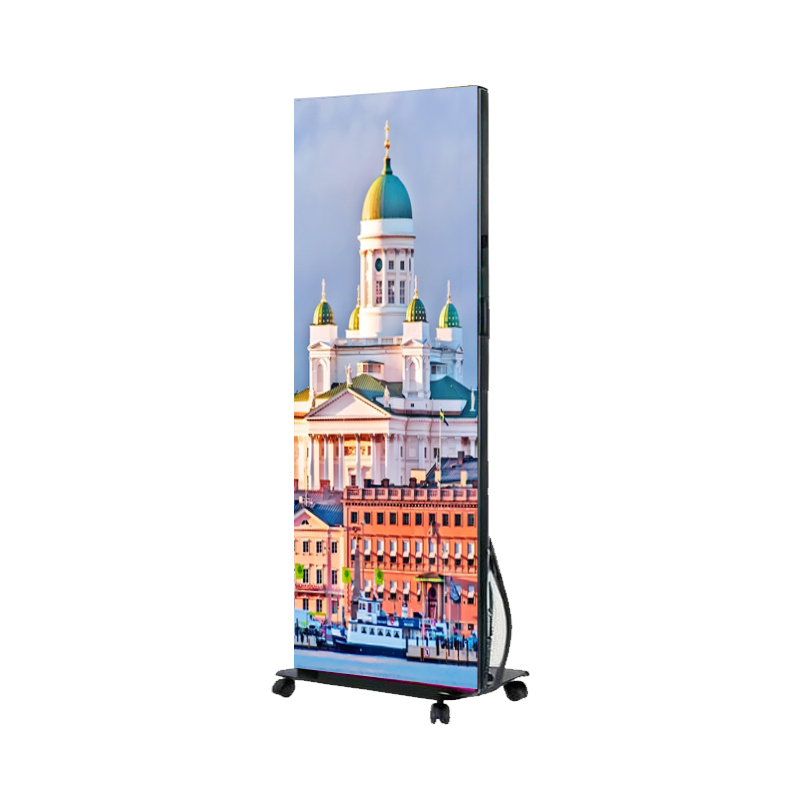 Hot Selling Customized Digital Signage Indoor Advertising Screen Foldable Poster LED Display Screen