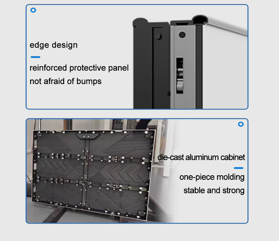 80 Inch P2.5 Spliceable LED Screen Foldable LED Digital Display Full Poster Screen