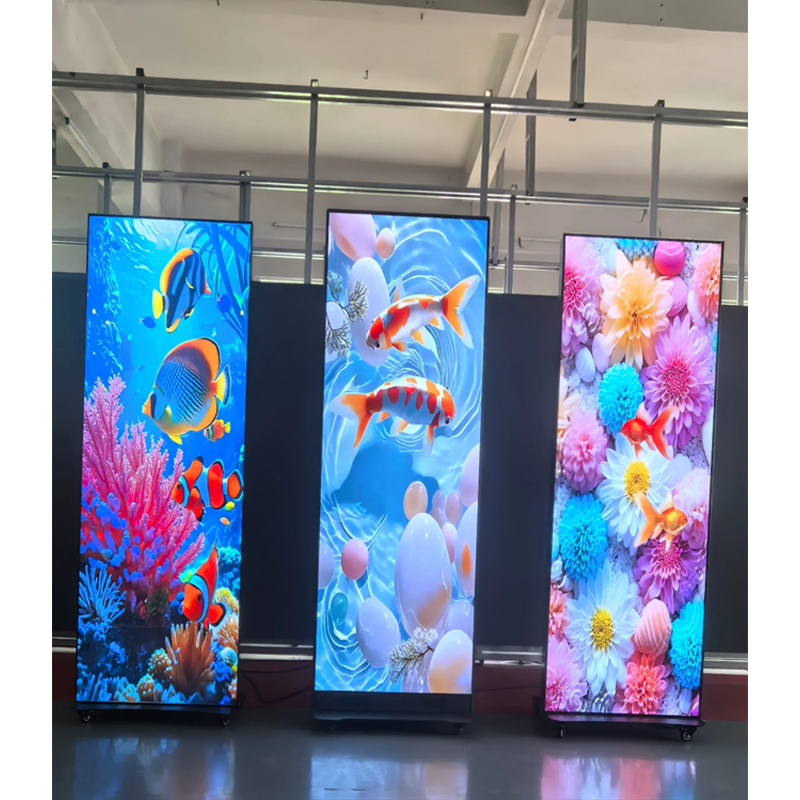 Floor Standing P2.5 Large Poster Advertising Machine LED Digital Advertising Screen Price
