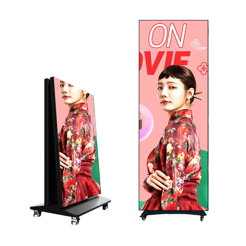 Floor Standing P2.5 Large Poster Advertising Machine LED Digital Advertising Screen Price
