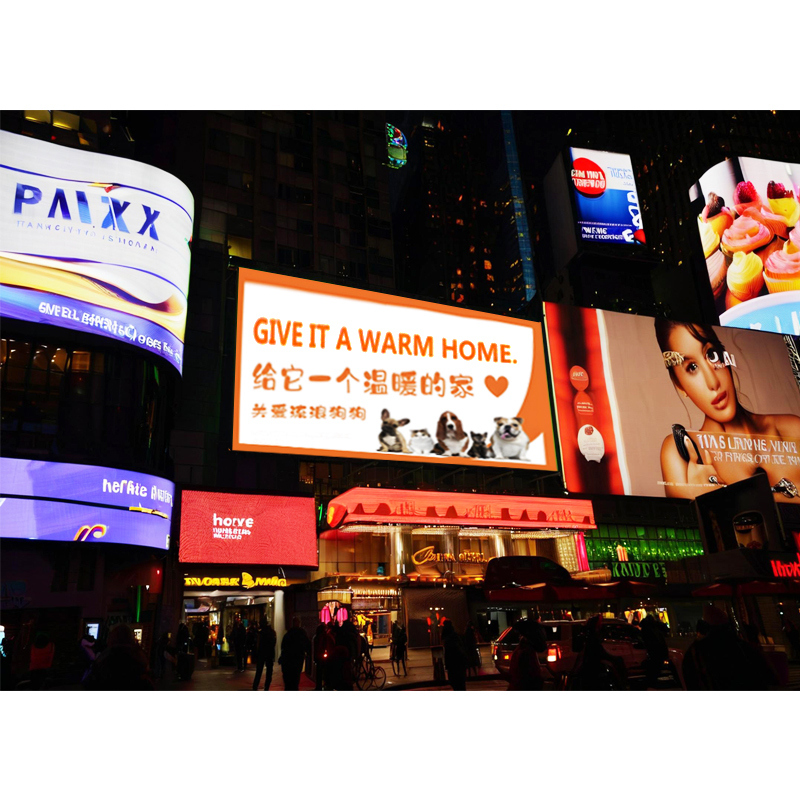 Painel de LED Outdoor 4m x 2m LED Video Wall System Outdoor