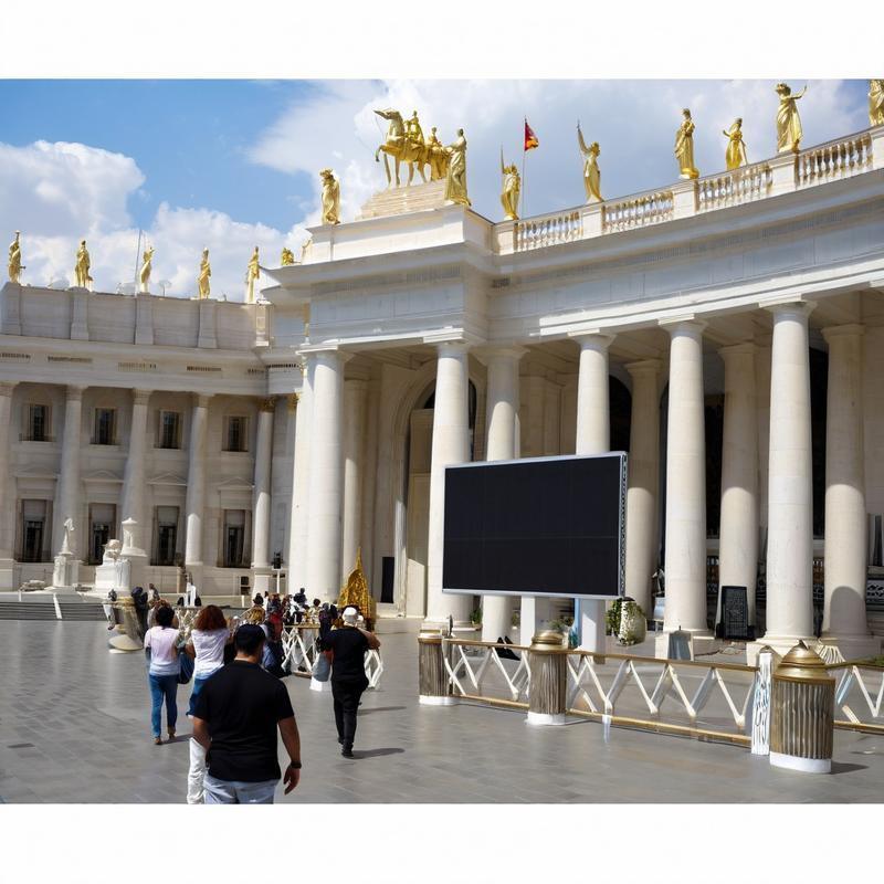 Outdoor LED P4 360*120 IP65 Panel LED Display Screen Outdoor for Marketing