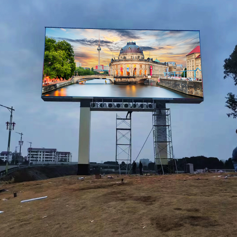 Outdoor Electronic Billboards P4 Full Video Wall Board Outdoor Advertising Screen LED Display