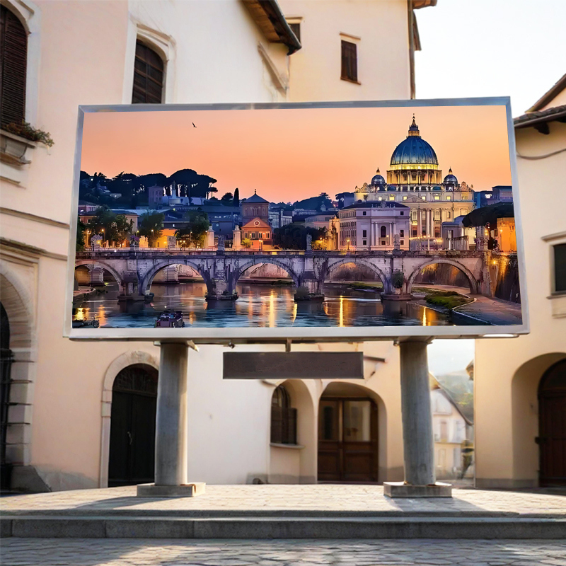 Outdoor Electronic Billboards P4 Full Video Wall Board Outdoor Advertising Screen LED Display