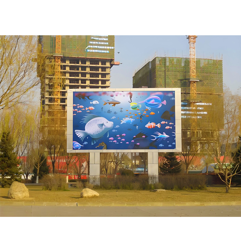 China Video LED Dot Matrix P5 Outdoor Advertising Board LED Video Wall Display