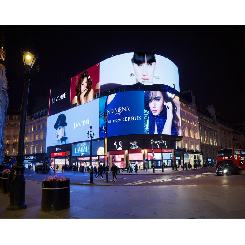 Outdoor Full Color LED Advertising Display Panels Outdoor Waterproof LED  Billboard Screen