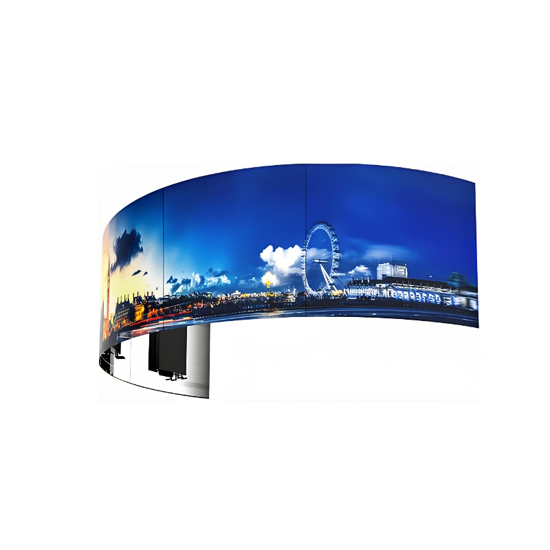Large Screen Video Billboard LED Display Flexible Outdoor Curved Big HD LED Display Advertising Screen
