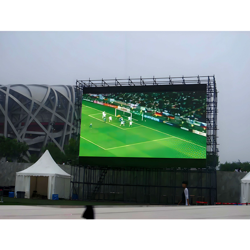 Football Pitch Scoreboard LED Digital Billboard Displayer Star Sports Live Cricket Stadium Match LED Display Outdoor LED Screen