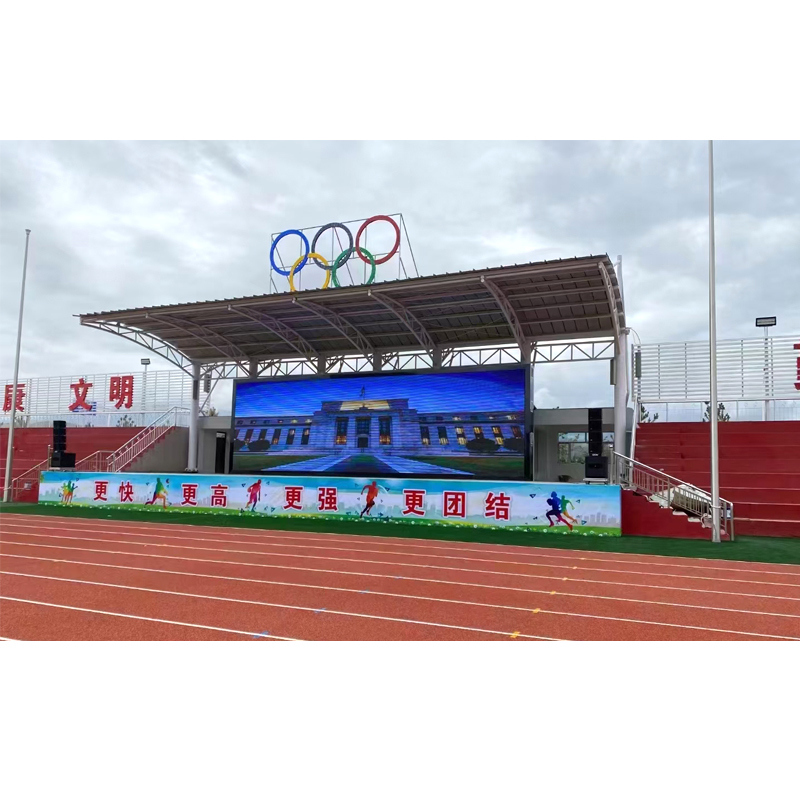 Custom Outdoor Giant Football Stadium Board Outdoor Sport Events Advertising LED Screen