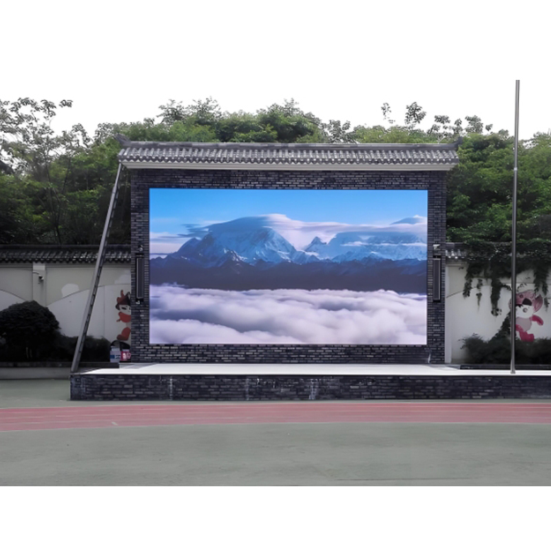Weather Resistant Outdoor Waterproof LED Screen HD Video Big Screen Outdoor LED Giant Screen