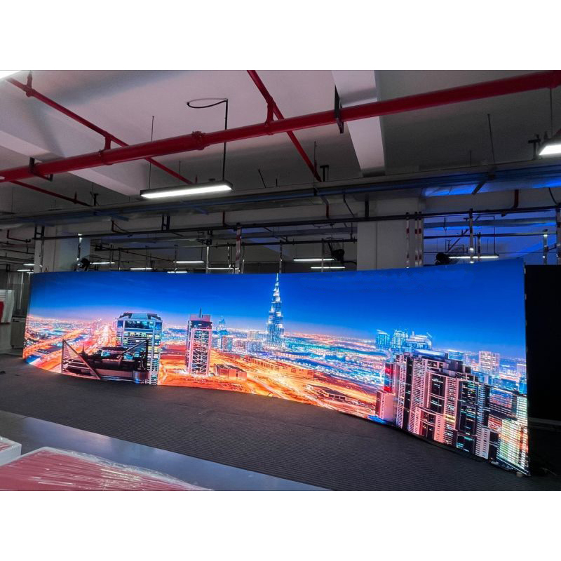 Large LED Curved Screen LED Video Wall Display Panel for Exhibition Hall Event Advertising