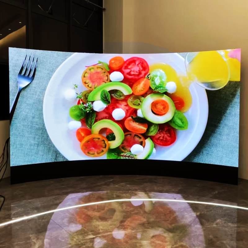 Large LED Curved Screen LED Video Wall Display Panel for Exhibition Hall Event Advertising