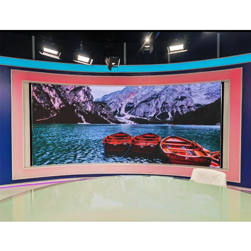 Exhibition Hall LED Display Customized Immersive Flexible Crease Free Indoor LED Advertising Screen