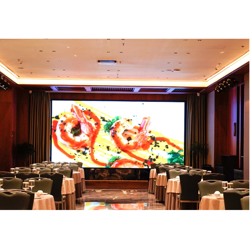 Meeting Room Hotel Reception Full Color HD Video Wall Panel COB P1.25 P2.5 P2 Indoor LED Display Screen