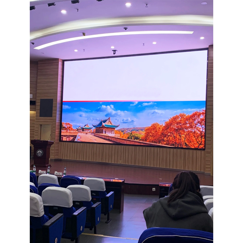 Meeting Room Hotel Reception Full Color HD Video Wall Panel COB P1.25 P2.5 P2 Indoor LED Display Screen