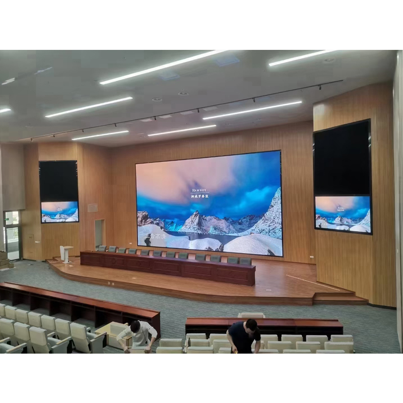 Indoor Pixel Pitch LED Display 4k 8k Resolution Indoor LED Display Video Wall COB Screen Panel