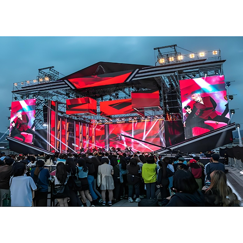 Customized High Brightness Event Outdoor LED Panel Stage Rental LED Display Screen