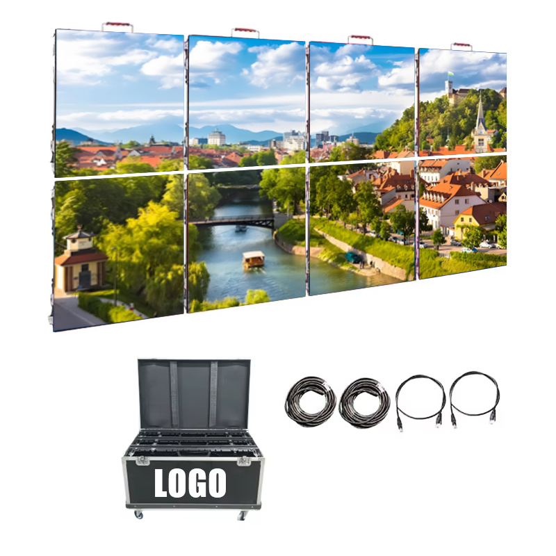 500*500 500*1000 P2.976 Indoor Outdoor LED Video Background Wall for Stage Event