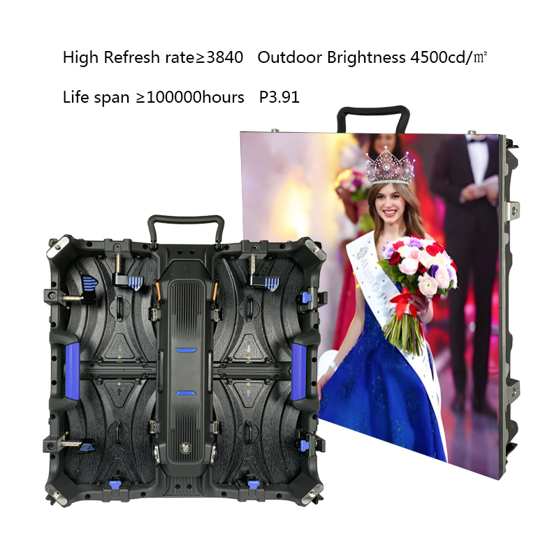 P2.6 P2.9 P3.9 Rental Video Wall Display High Definition LED Panel Screen for Outdoor Indoor Concert Stage