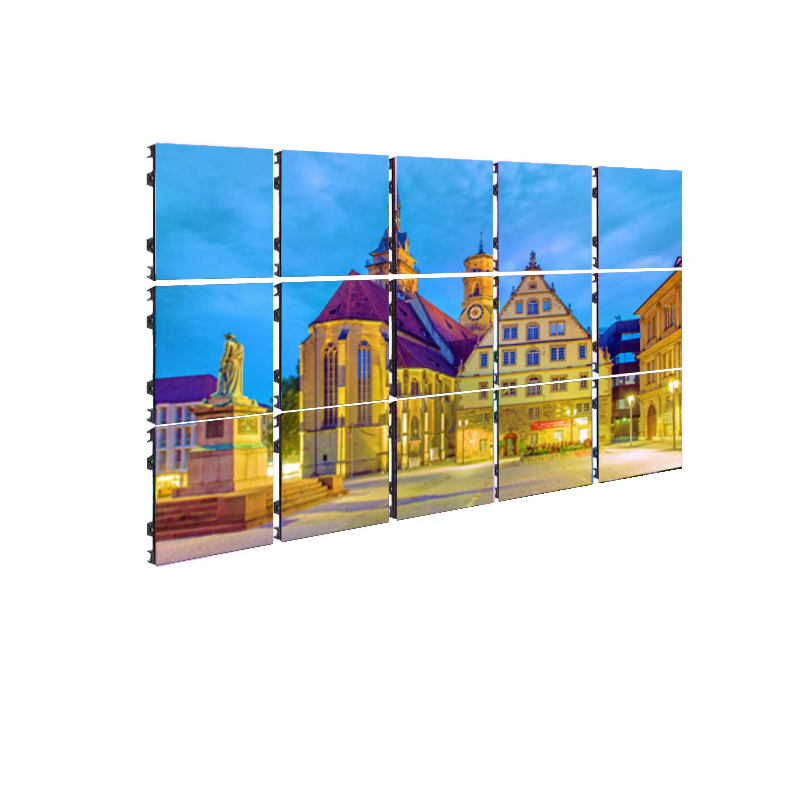 Outdoor LED Video Wall Panel Display Ip65 Waterproof Curve Rental Indoor P3.91 LED Screen 500x500mm for Advertising Video Stage