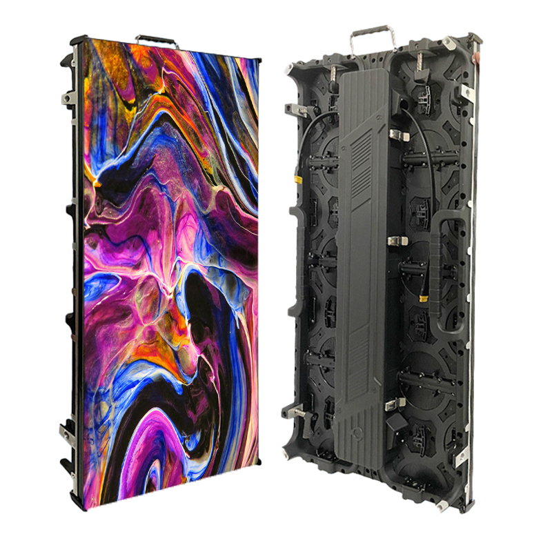 Outdoor LED Video Wall Panel Display Ip65 Waterproof Curve Rental Indoor P3.91 LED Screen 500x500mm for Advertising Video Stage