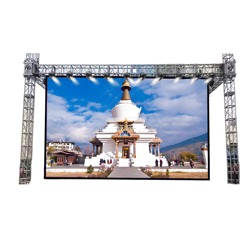 Outdoor LED Video Wall Panel Display Ip65 Waterproof Curve Rental Indoor P3.91 LED Screen 500x500mm for Advertising Video Stage
