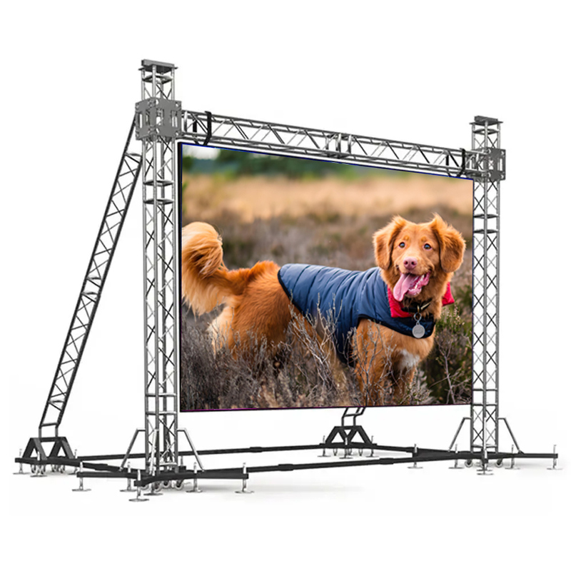 Indoor Outdoor LED Advertising P3.91 Stage Waterproof LED Wall Screen