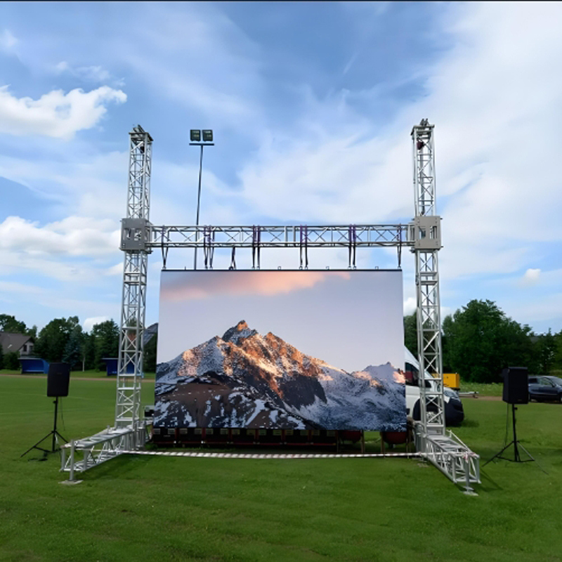 Outdoor LED Screen Concert Stage Background Video Wall