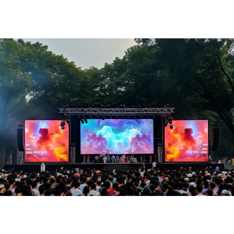 Outdoor Indoor Rental LED Display Screen LED Wall Stage Backdrop Screen