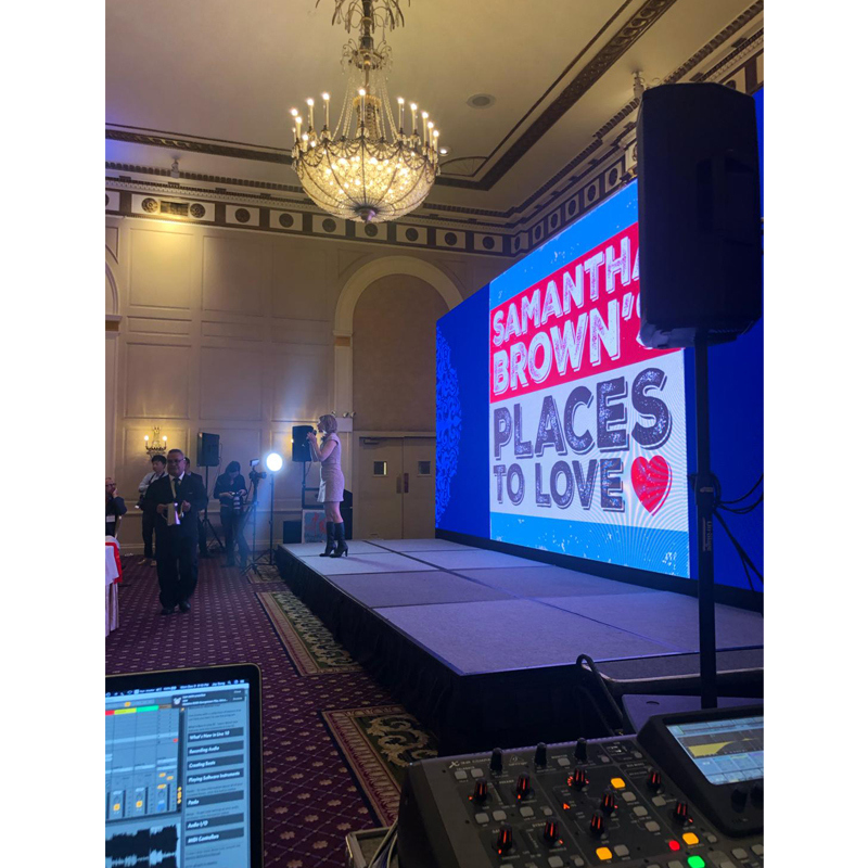 Outdoor Indoor Rental LED Display Screen LED Wall Stage Backdrop Screen