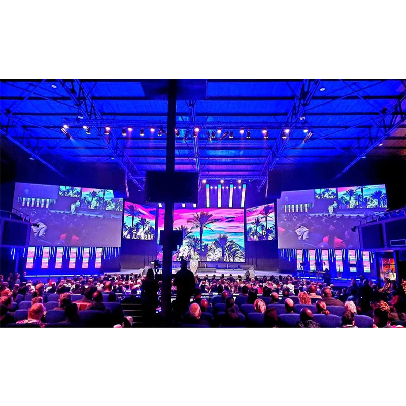 LED Stage Decoration Background Display Screen Big Concert Large LED Screens for Concerts Stage