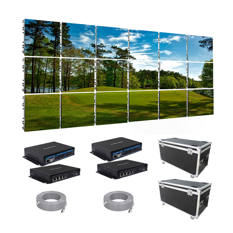 Indoor Outdoor Rental LED Display P3.91 P2 Indoor Stage Backdrop 3x6 Meter Video Wall Panel for Events