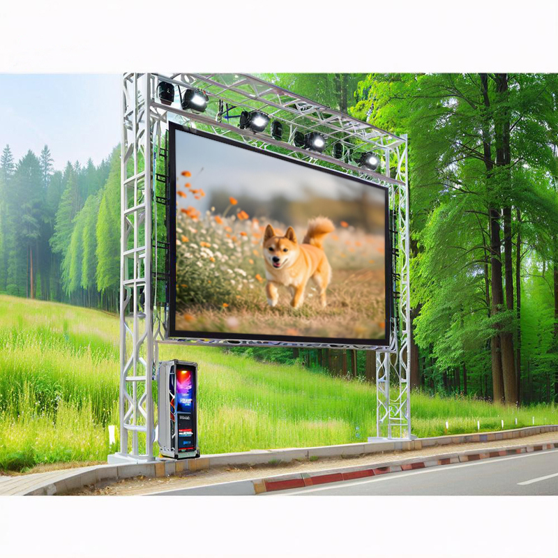 Rental LED Cabinet Panel P3.91 HD LED Video Wall Outdoor System Waterproof Rental Screen