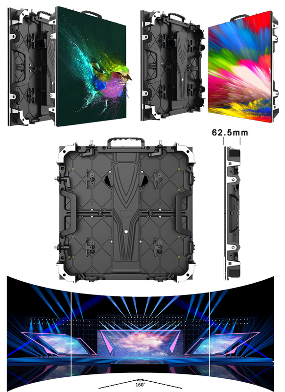Rental Advertising Event Stage LED Screen 4k Video Wall Universal Indoor Outdoor LED Display