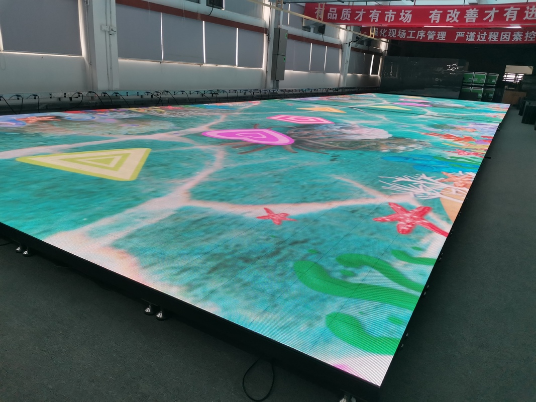 Low Price Customized Indoor Outdoor P2.6 Stage Dance Floor Stand LED Display Panels Screen