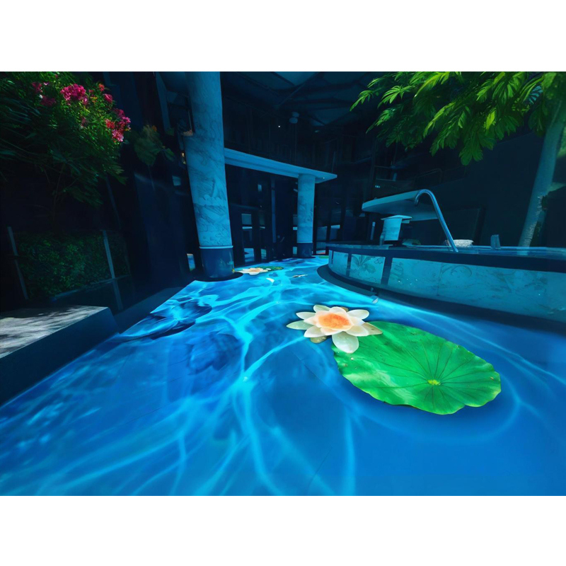 Scenic Area Tunnel Screen P4.81 Outdoor Indoor Interactive Floor Tile Screen LED Full Color Dance Floor Screen
