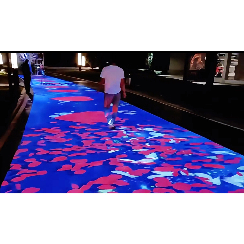 Large Indoor Floor Standing Stage Dancing Dynamic Display Panel Interactive Dance Floor LED Screen