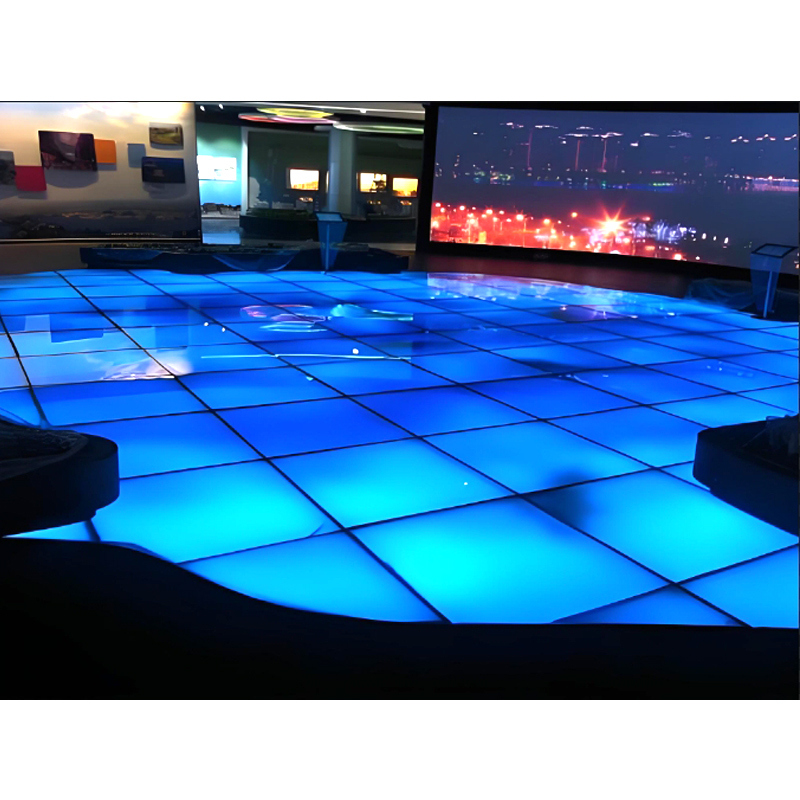 Shopping Mall Sensor Interaction Floor Standing Touch Stage LED Screen Dance Floor LED Display