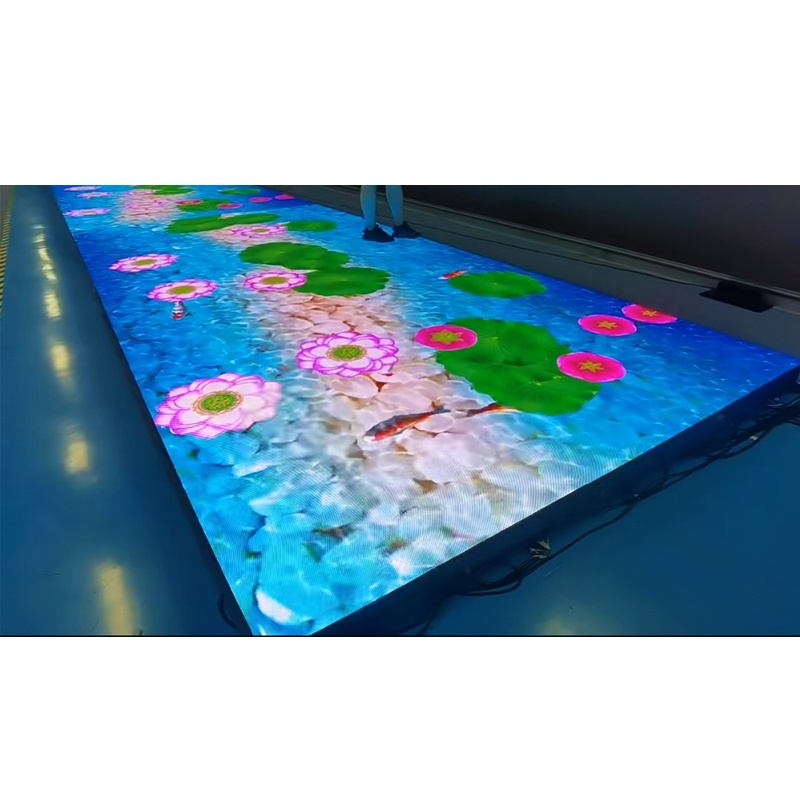 Giant Floor LED Display Screens Dance Floor Standing Indoor LED Screen