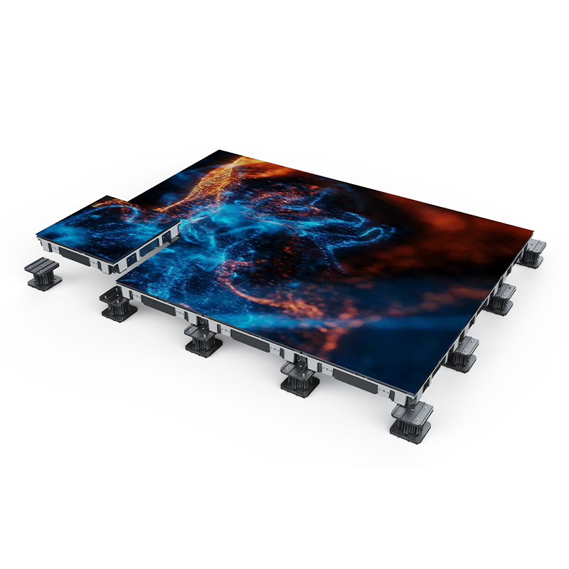 3D Stage Dance Floor Panel Display Interactive LED Floor Tile Screen for Sale